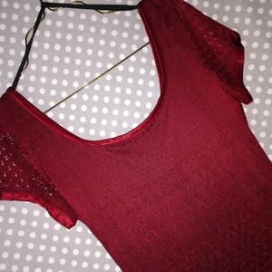 Maurices lace crochet dress